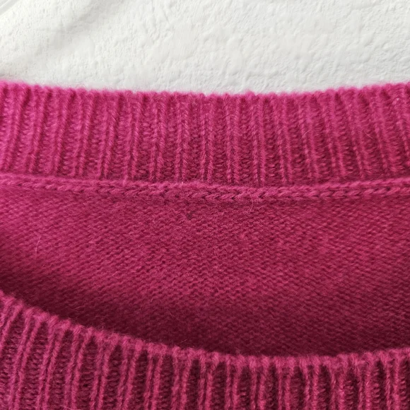 100% Cashmere Pink Tunic Top - Picture 4 of 7